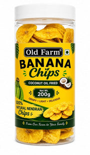 Old Farm Coconut Oil Kerala Nendram Banana Chips 200g