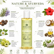 Sayy Scalp Revival Hair Oil 100ml | Jamalgota & Rosemary with 13+ Ayurvedic Ingredients for Hair Growth & Scalp Care