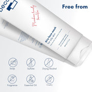 Becalm Daily Salicylic Acid Face Wash for Oily and Acne Prone Skin | Airy face wash for Men & Women | Soap & Sulphate free | Oil, Acne, Dullness, Pore control | Microbiome friendly | With Quaternium - 73 & Prebiotic | No fragrance