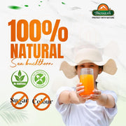 Biosash Sea Buckthorn Berry Oil Capsules 30 Caps | CO2 Extracted from Certified Organic Berries | Om