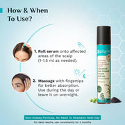 Pilgrim Advanced Hair Growth Serum Roll On with Redensyl & AnaGain - 25ml