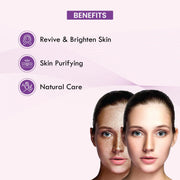 Kozicare Kojic Acid and Glutathione Face Wash 100ml with Real Saffron - Skin Brightening Face Cleans