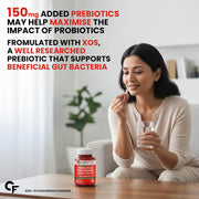 Carbamide Forte Neoflora-Women Probiotics for Women 60 Billion CFU with 150mg Prebiotic & Cranberry 