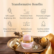 Shankara Gheesutrā Face Emulsion Natural Desi Ghee Face Moisturizer Cream For Even Skin Glow and Rejuvenation with Vitamin C,Hibiscus and 100 Times Washed Ghee- 30 ml