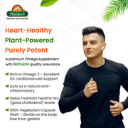 Biosash Sea Buckthorn Seed Oil Capsules 30 Caps | CO2 Extracted from Certified Organic Berries | Ome