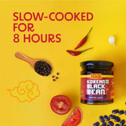 MasterChow Black Bean Dip | Dipping Sauce | Fermented Black Bean Sauce | Ready-to-Eat | Serves 4-5 (200gm)