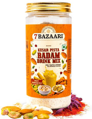 7 bazaari kesar pista badam drink mix 225 gm
