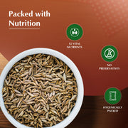Amazon Brand - Vedaka Cumin (Safed Zeera) Whole | 100 g | Jeera Seeds | No Artificial Colours & Preservatives