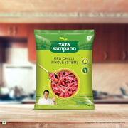 Tata Sampann Red Chilli Whole (Stem), 100g