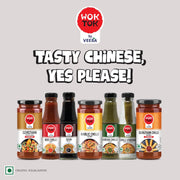 Wok Tok by Veeba Soya Sauce 220g | Fat Free, No Added Colour | For Noodles, Fried Rice, Momos & Indo