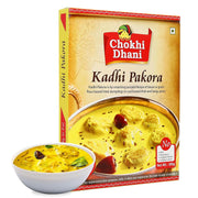Chokhi Dhani Ready to Eat Kadhi Pakora 300g | Heat & Eat Indian Veg Curry | Microwaveable | Authenti