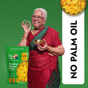 Sweet Karam Coffee Nendran Banana Chips – 500 grams | Made with 100% Coconut Oil | No Preservatives | Kerala Special Crispy, Thin Sliced Yellow Plantain Wafers | Healthy Tea Time Snack