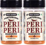 Urban Platter Portuguese Peri Peri Seasoning, 80g (Signature African-Style spice blend | Fiery and Zesty) (Pack of 2)