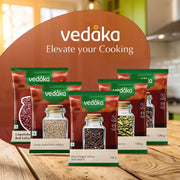 Amazon Brand - Vedaka Black Pepper Whole (Kaali Mirch) |100 g | Bold Flavor & Fresh Aroma | Perfect for Cooking | No Added Colours | No Preservatives