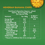 Sweet Karam Coffee Nendran Banana Chips – 500 grams | Made with 100% Coconut Oil | No Preservatives | Kerala Special Crispy, Thin Sliced Yellow Plantain Wafers | Healthy Tea Time Snack