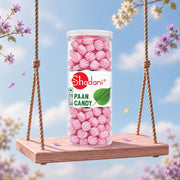 Shadani Paan Candy (Can Of 280g), Rich Indian Flavour Toffee | Meetha Pan Refreshing Candies For Kids and Adults, Jumbo Can Pack of 2