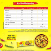 MAGGI 2-Minute Masala Instant Noodles Pack of 8 (560g) | Favourite Masala Taste | Source of Iron
