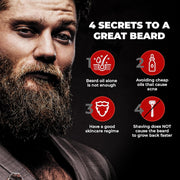 Beardo Grooming Kit for Men – Beard Wash, Beard Oil & Mustache Wax | Purifying, Hydrating & Styling Beard Care Combo | Non-Sticky Formula for Smooth, Shiny Beard – Pack of 3