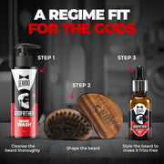 Beardo Godfather Lite Beard and Moustache Oil, 30 ml | Non-Sticky, Light Beard Oil for Men| Pleasant Fragrance | Ideal for daily use .