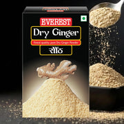 Everest Dry Ginger Powder (Sonth) 100g | Hygienically Crushed & Powdered | Pungent, Warm-Sweet Flavo