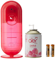 Godrej aer Matic, Automatic Air Freshener Spray Kit With Flexi Control-Violet Valley Bloom(225 Ml), 1 Count