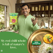 Tata Sampann Red Chilli Whole (Stem), 100g