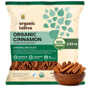 Organic Tattva Cinnamon Sticks 50g | Organic Gluten-Free Dalchini Whole