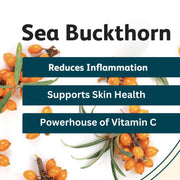 CONSA Organic Sea Buckthorn Berry Powder 200g | 100% Pure, No Additives | Rich in Vitamins, Minerals