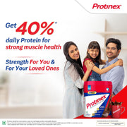 Protinex Rich Chocolate Protein Powder 400g | Zero Added Sugar | High Protein Nutrition Drink for St