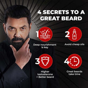 Beardo Godfather Beard Wash for men, 100ml | Aromatic, Woody Scent | Purifying & Hydrating Beard and Skin Cleaner with Avocado Oil, Argan Oil | Beard Shampoo for Clean & Healthy Beard