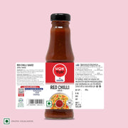 Wok Tok by Veeba Red Chilli Sauce 190g | Fat Free, No Added Colour | For Noodles, Fried Rice, Momos 