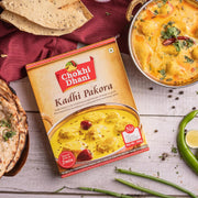 Chokhi Dhani Ready to Eat Kadhi Pakora 300g | Heat & Eat Indian Veg Curry | Microwaveable | Authenti