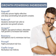 ThriveCo Hair Growth Serum 2.0 | Clinically Proven to Reduce Hair Fall & Boost Hair Growth | Powered by Redensyl, Procapil & Anagain | Backed by British Medical Research | Lightweight, Non-Sticky | For Men & Women – 30ml