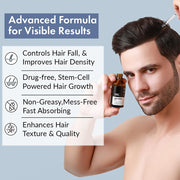ThriveCo Hair Growth Serum 2.0 | Clinically Proven to Reduce Hair Fall & Boost Hair Growth | Powered by Redensyl, Procapil & Anagain | Backed by British Medical Research | Lightweight, Non-Sticky | For Men & Women – 30ml