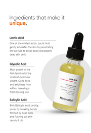 Minimalist AHA BHA 10% Face Exfoliator