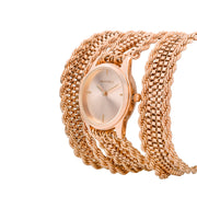 Joker & Witch Eltina Rose Gold Chain Wrap Women's Watch view 4