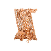Joker & Witch Eltina Rose Gold Chain Wrap Women's Watch view 5