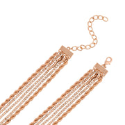 Joker & Witch Eltina Rose Gold Chain Wrap Women's Watch view 6