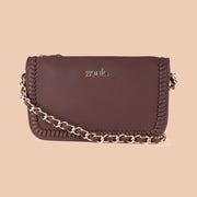 Zouk Aalya baguette bag view 2