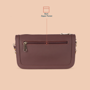 Zouk Aalya baguette bag view 3