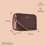 Zouk Aalya baguette bag view 5