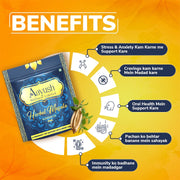 Aayush Herbal Masala (15 Pouch, Pan Flavour) Gutkha Addiction Solution | Nicotine-Free for Tobbaco Consumers | Non Addictive, No Spit Formula & Tobacco Free | 150 Grams