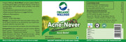 Organic Wellness Acne-Never 90 Capsules