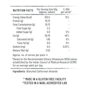 Jiwa 30 Degree Almond Flour | 200 G | Patented Cold Pressed Flour | Slow Ground | Low Carb Badam Powder | Keto & Paleo Friendly | Made With Californian Almonds | Gluten Free | Grain Free