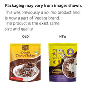 Amazon Brand - Vedaka Choco Flakes 1.2 kg | Irresistible Chocolate Flavor | Crunchy and Delicious | High in Fiber | No added Preservatives