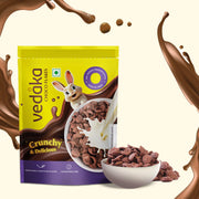 Amazon Brand - Vedaka Choco Flakes 1.2 kg | Irresistible Chocolate Flavor | Crunchy and Delicious | High in Fiber | No added Preservatives