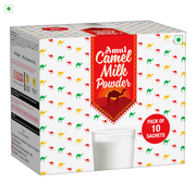 Amul Camel Milk Powder, 25 g | Pack of 10 Sachets