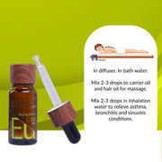 Aroma Magic Eucalyptus Essential Oil – Pure Eucalyptus Globulus | Clears Congestion, for Dandruff & Aches – 10ml