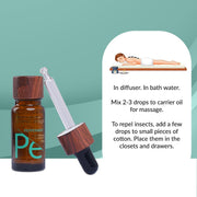 Aroma Magic Peppermint Essential Oil – Mentha Piperita for Headache, Nausea, Ant Repellent & Skin Soother – 10ml