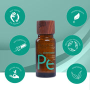 Aroma Magic Peppermint Essential Oil – Mentha Piperita for Headache, Nausea, Ant Repellent & Skin Soother – 10ml